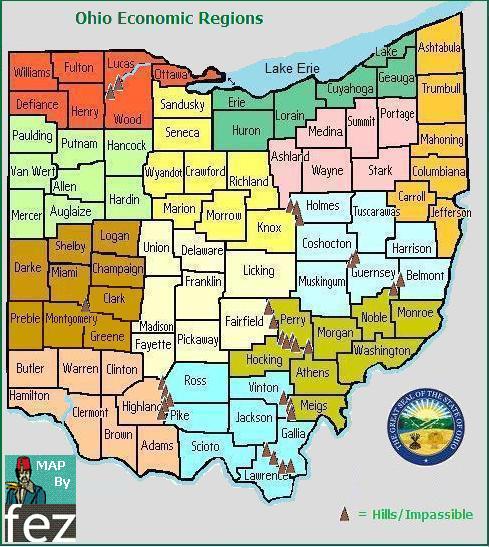 the map